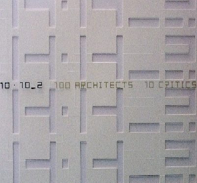 100 architectes réunis dans un livre